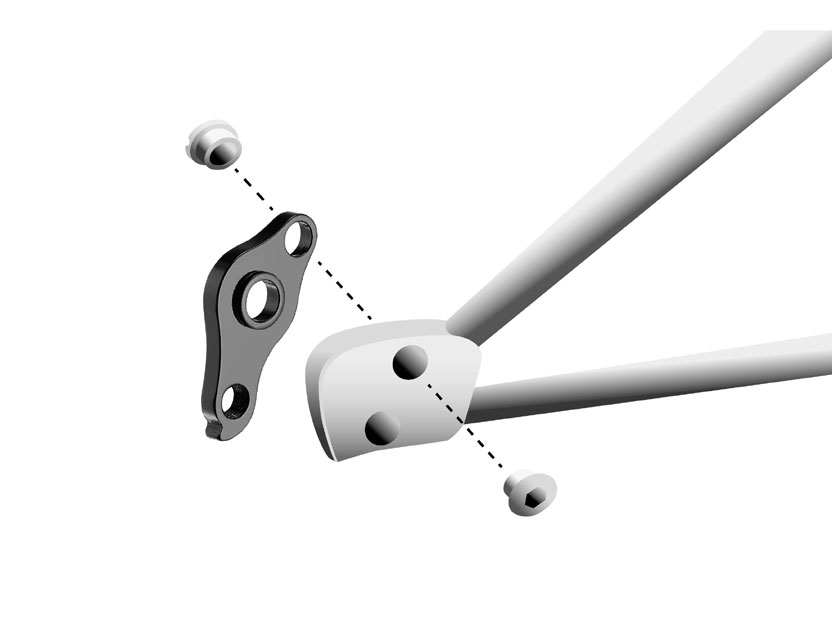 Rear Gear Mech Derailleur Hanger - CC287 - Image 4